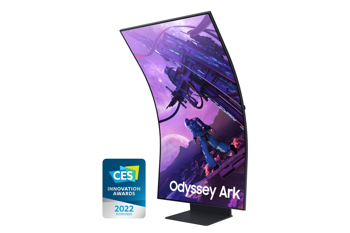 Image of Samsung Odyssey S55BG970NU LED display 139.7 cm (55") 3840 x 2160...