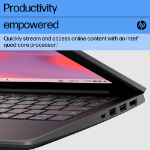 HP Fortis G1i 11 inch Chromebook Touchscreen Wi-Fi 6E (802.11ax)