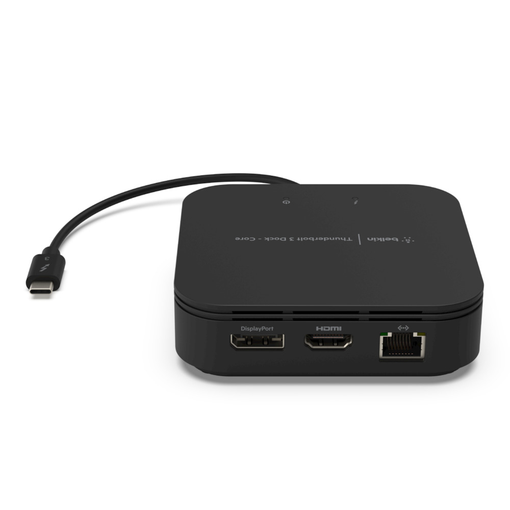 Image of Belkin Thunderbolt 3 Dock Core Wired Black