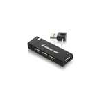 iogear GUH285W6 interface hub 480 Mbit/s Black