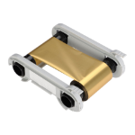 Evolis RCT216NAAA Thermal-transfer ribbon gold, 1K pages for Evolis Primacy 2