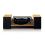 Lenco LS-300 Belt-drive audio turntable Black, Wood
