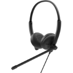 DELL WH125 Headset Wired Head-band Calls/Music USB Type-C Black