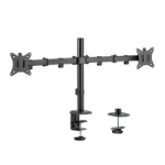 LogiLink Dual Monitor mount, 17"-32", steel, arm length: 376mm