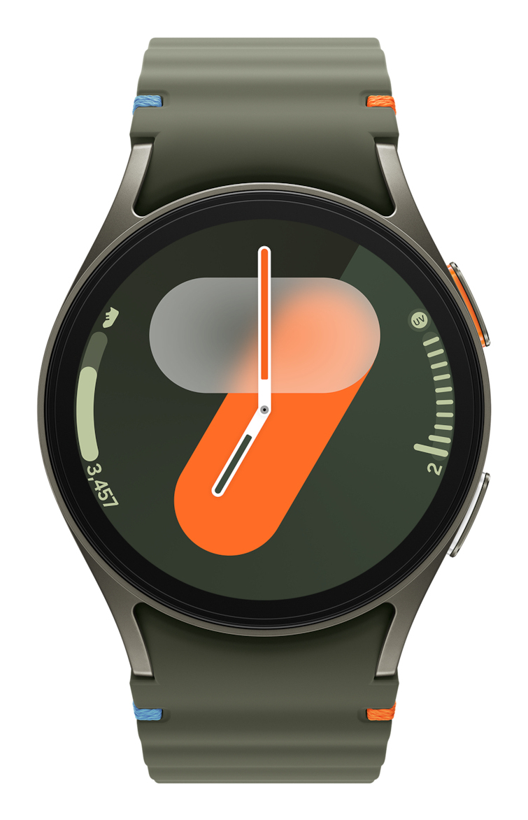 Samsung Green/Silver/Cream Galaxy Watch7 Lte (40Mm)