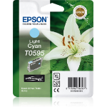 Epson C13T05954020/T0595 Ink cartridge light cyan Blister Radio Frequency 13ml for Epson Stylus Photo R 2400