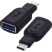 Cablenet USB 3.1c Male - USB3.0 Type A Female Black Adaptor