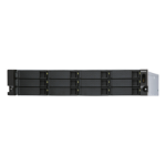 QNAP TL-R1200S-RP storage drive enclosure HDD/SSD enclosure Black, Grey 2.5/3.5"
