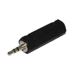 Videk 6.35mm Socket to 3.5mm Stereo Plug Adaptor -