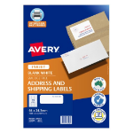 Avery 936108 addressing label White Self-adhesive label