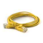 Wantec 7289 netwerkkabel Geel 5 m Cat6a U/UTP (UTP)