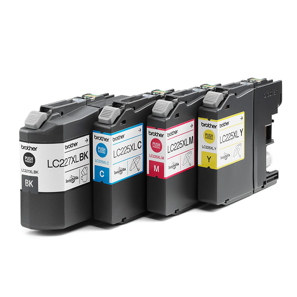 Brother LC227XL Inkjet Cartridge HY CMYK Multipack LC227XLVALBP