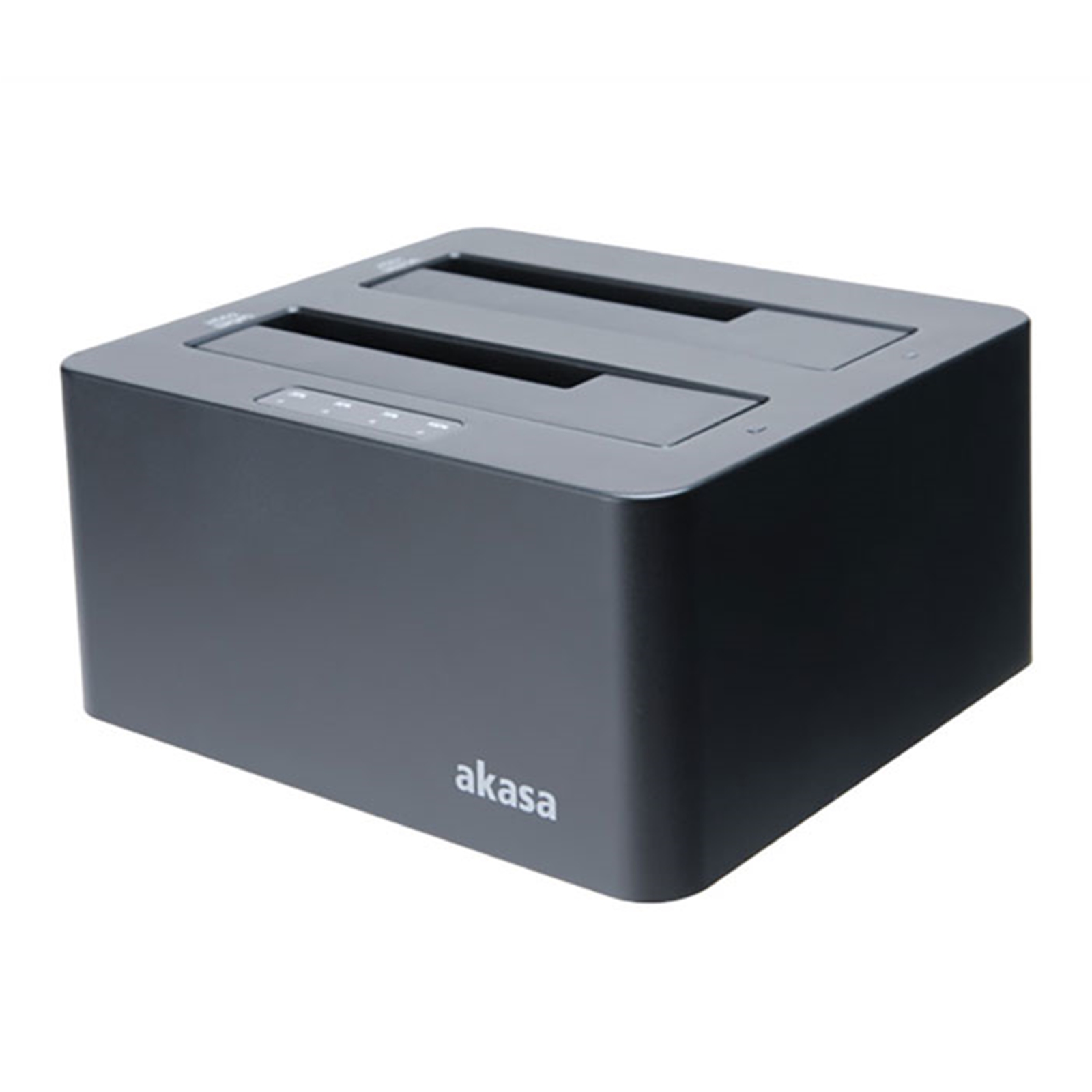 Image of Akasa AK-DK08U3-BKCM DuoDock X3 Dual bay USB 3.1 Gen1 Clone...