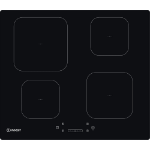 Indesit IS 83Q60 NE Black Built-in 59 cm Zone induction hob 4 zone(s)