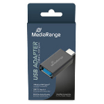 MediaRange MRCS216 cable gender changer USB Type-A USB Type-C Black