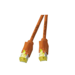 EFB Elektronik 0.5m, RJ45 netwerkkabel Oranje 0,5 m Cat6a