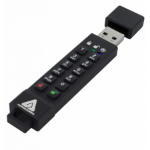 Apricorn Aegis Secure Key 3z USB flash drive 128 GB USB Type-A 3.2 Gen 1 (3.1 Gen 1) Black