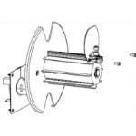 Zebra P1058930-058 printer/scanner spare part Spindle