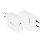 Alcasa PCA-W005W mobile device charger Universal White AC Fast charging Indoor