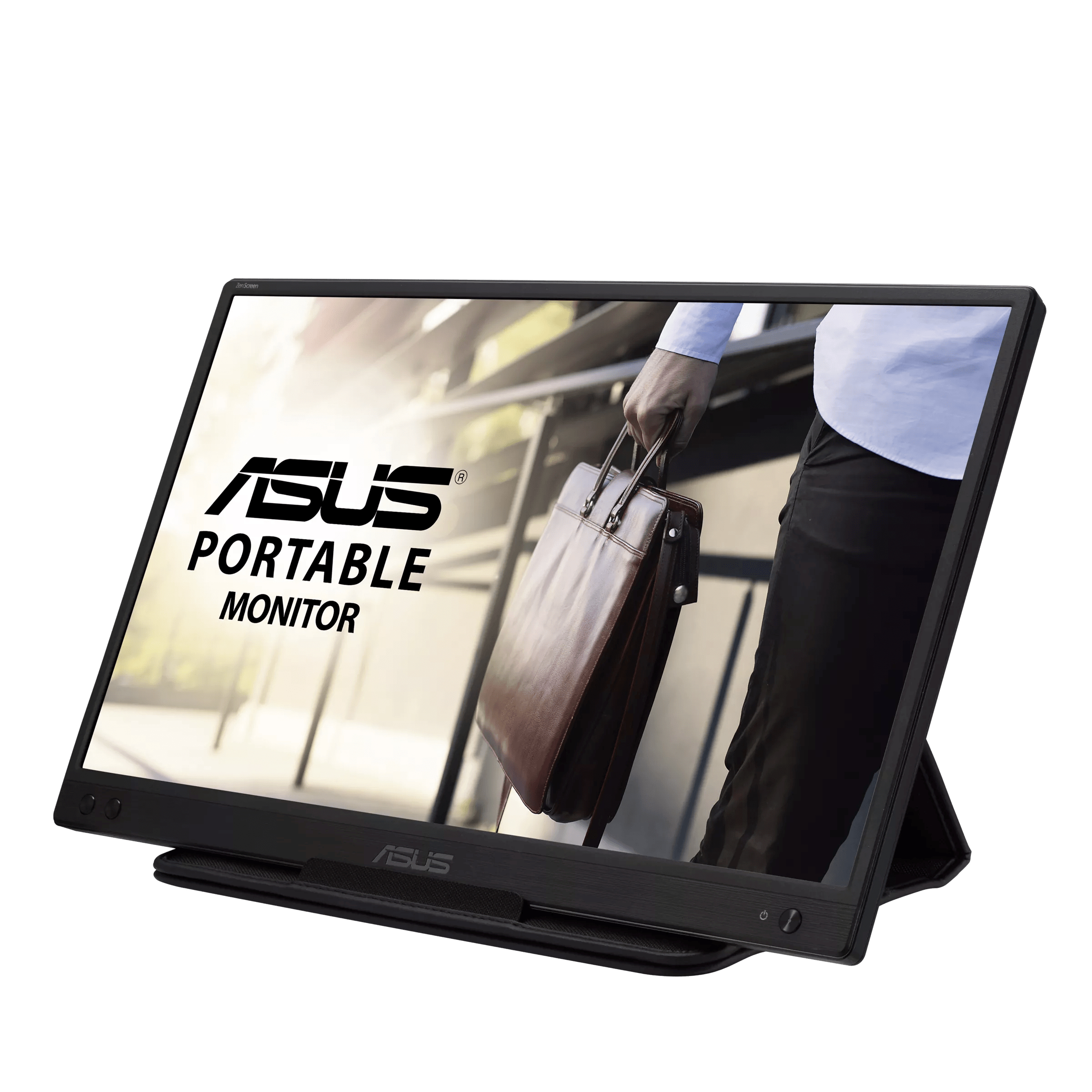 Image of ASUS ZenScreen MB166B 39.6 cm (15.6") 1920 x 1080 pixels Full HD Black