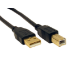 Cables Direct 1.8m USB 2.0 USB cable USB A USB B Black