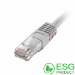 Cablenet 2m Cat5e RJ45 White U/UTP PVC 24AWG Flush Moulded Booted Patch Lead (PK 100)