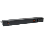 CyberPower PDU20MT2F10R power distribution unit (PDU) 12 AC outlet(s) 1U Black