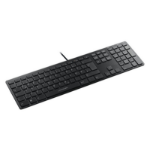 LC-Power LC-KEY-5B-ALU toetsenbord Thuis USB QWERTZ Duits Zwart