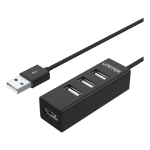 UNITEK Y-2140 interface hub USB 2.0 Type-A 480 Mbit/s Black