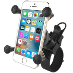 RAM Mounts X-Grip Phone Mount with EZ-Strap Rail Mount