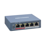 Hikvision DS-3E1105P-EI netwerk-switch Fast Ethernet (10/100) Power over Ethernet (PoE) Blauw