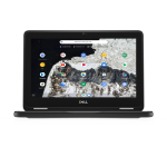 DELL Chromebook 3100 11.6" Touchscreen HD Intel® Celeron® N N4020 4 GB LPDDR4-SDRAM 32 GB eMMC Wi-Fi 5 (802.11ac) ChromeOS Black