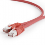 Gembird PP6A-LSZHCU-R-0.5M networking cable Red Cat6a S/FTP (S-STP)