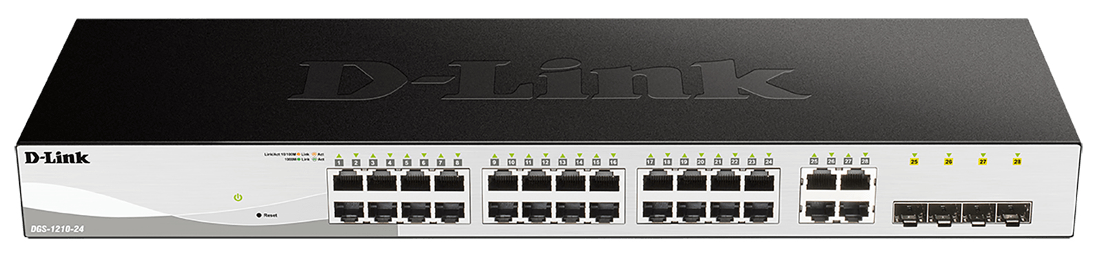 Image of D-Link DGS-1210-24 network switch Managed L2 Gigabit Ethernet...