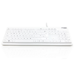 Ceratech Accuratus AccuMed Value Keyboard - USB 105 Key Sealed Washable IP68 Medical / Clinical Keyboard.