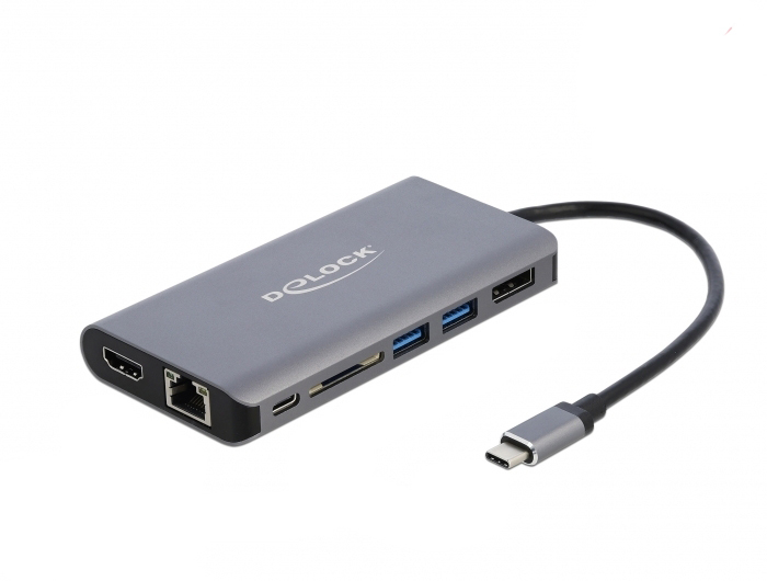 Image of DeLOCK 87683 notebook dock/port replicator Wired USB 3.2 Gen 1...