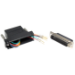 Cables Direct UT-155 cable gender changer 25 Way RJ-45 Aluminium, Black