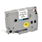 G&G Image 15556/5T251-TD DirectLabel black on white Laminat (replaces Brother TZE251) for Brother P-Touch TZ 3.5-24mm/HSE/36mm/6-24mm/6-36mm