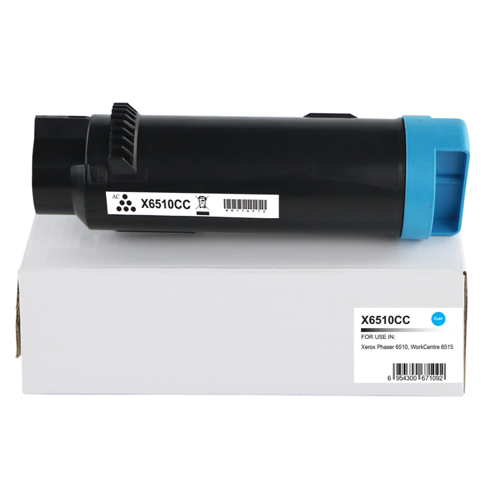 Image of CTS Wholesale Compatible Xerox Phaser 6510 Hi Cap Cyan Toner 106R03477