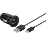 Goobay USB Type-C Car Charger Set (12 W)