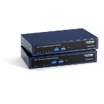Black Box LR0301A-KIT network extender Network transmitter & receiver Blue