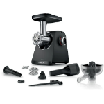 Bosch MFWS430B mincer 1900 W Black, Silver