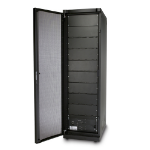 APC SYCF8BFS rack cabinet Black