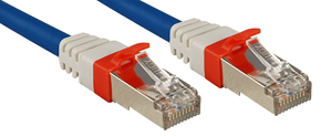 Lindy 45376 networking cable Blue 3 m Cat6a S/FTP (S-STP)