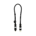 Rolling Square inCharge XL USB cable 0.3 m USB 2.0 USB A/USB C USB C Black
