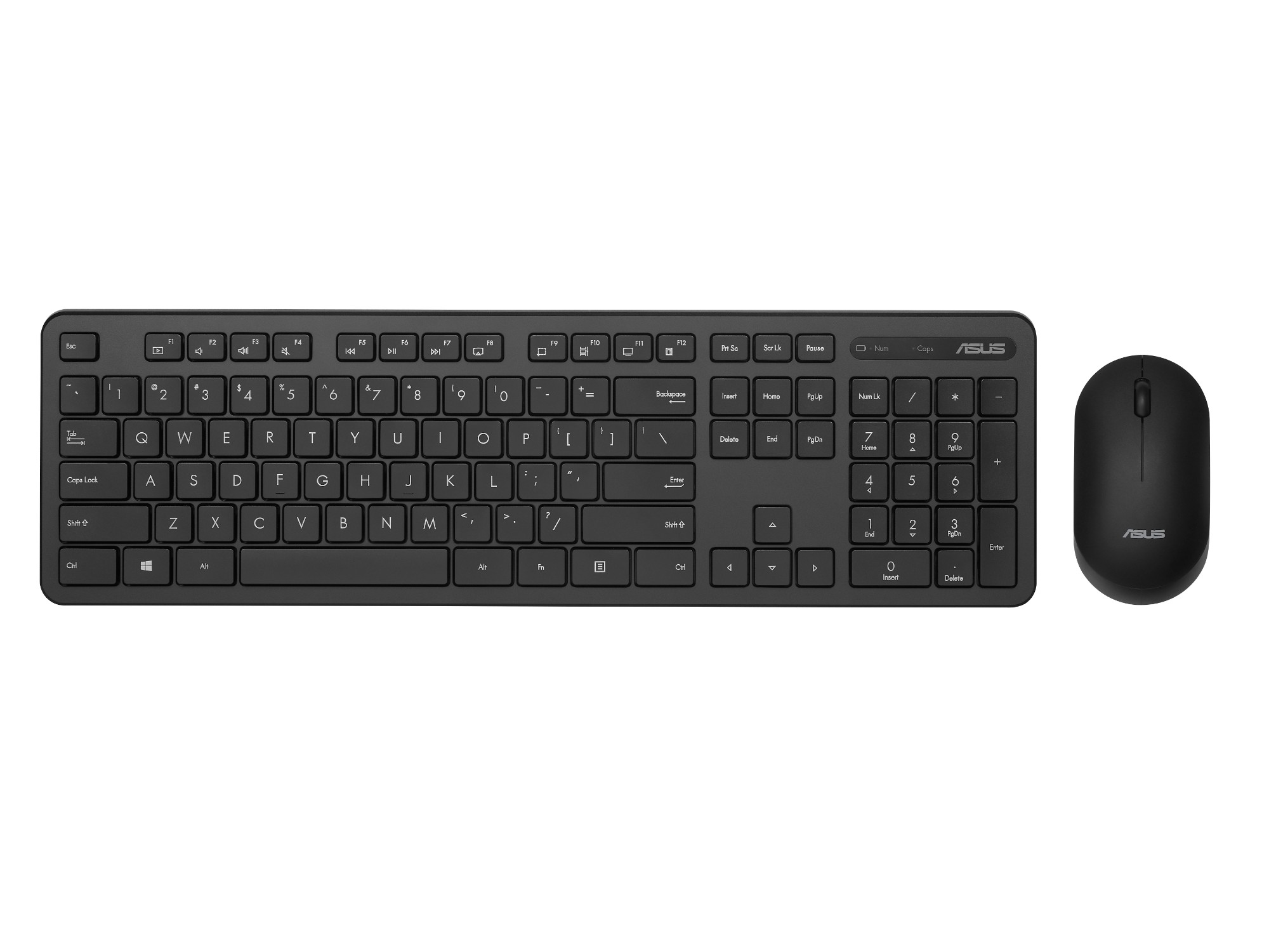 ASUS CW100 keyboard Mouse included Universal RF Wireless Black