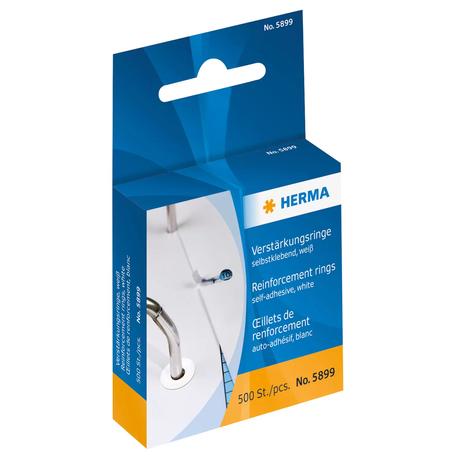 Image of HERMA 5899 self-adhesive label White 500 pc(s)