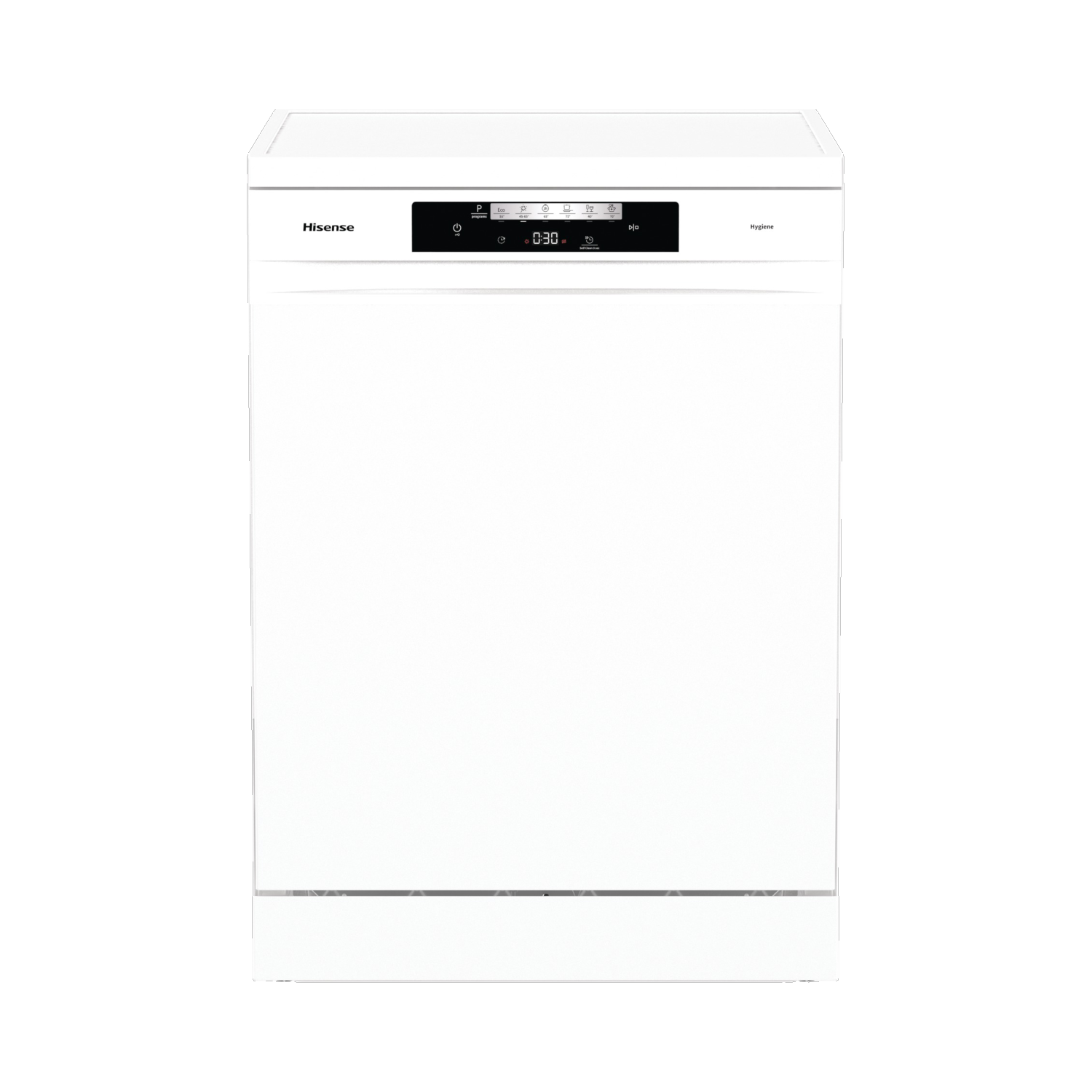 Hisense Hi4 Freestanding Dishwasher - Self-Clean D-Rated White