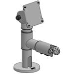 Ergonomic Solutions Pole VESA 75 Screen and