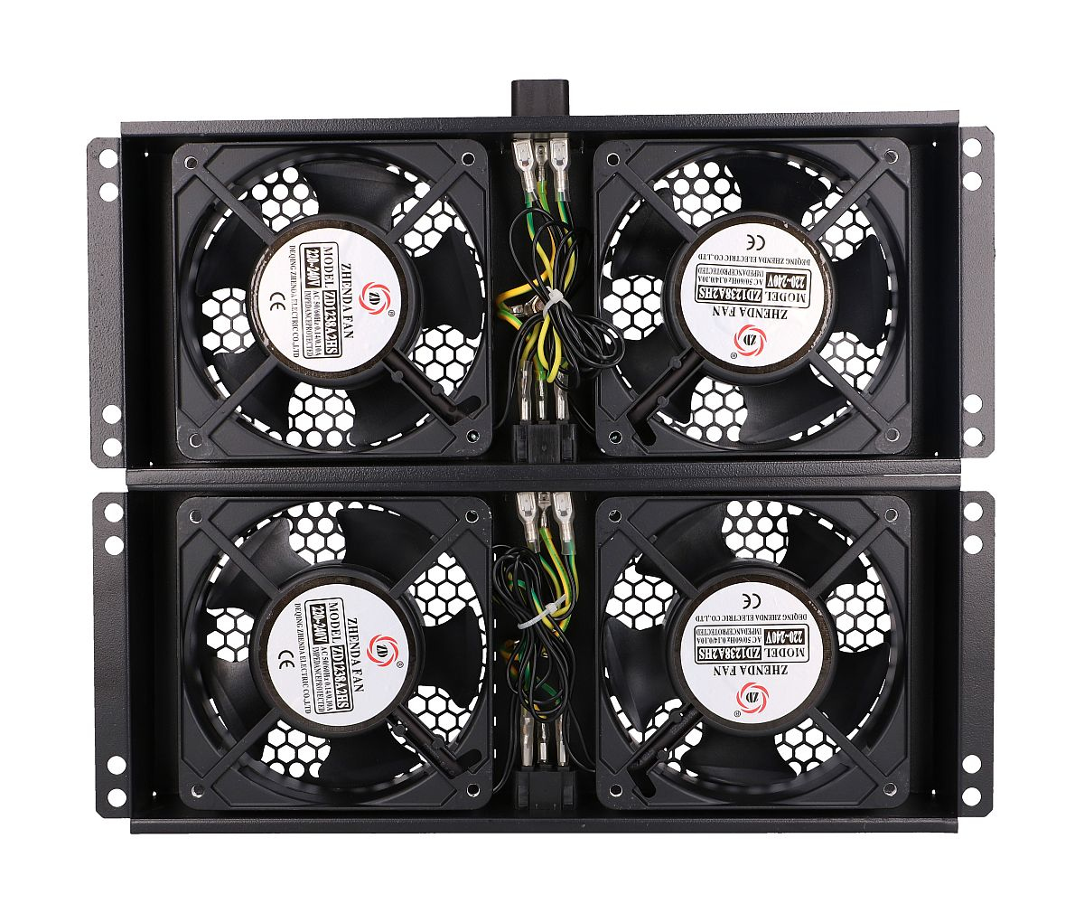 Extralink 4 WAY FAN UNIT WITH 2M EU PLUG Cooling fan
